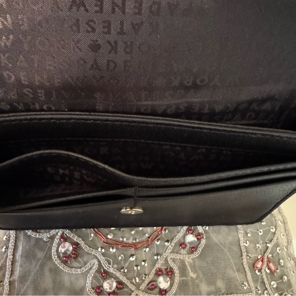 Kate Spade Black & Cream Leather Crossbody Bag - Picture 8 of 10